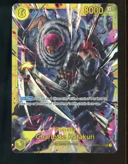 One Piece OP03-123 Pillars of Strength Secret Rare Charlotte Katakuri - Image 1