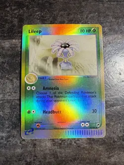 Pokemon TCG Lileep 43/100 Reverse Holo EX Sandstorm 2003 LP - Image 1