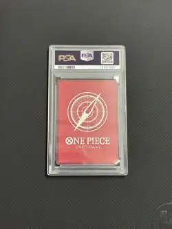 Shanks (2025 PSA Magazine Promo) OP09-001 One Piece Promotion Cards Foil PSA 10 - Image 2