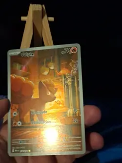 Vulpix 138/132 - Pokemon Mega Evolution Illustration Rare IR Full Art Holo NM - Image 3