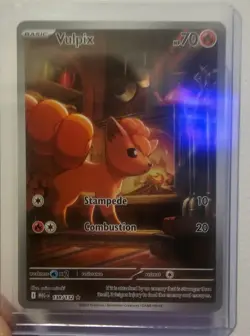 Vulpix 138/132 Illustration Rare Holo ME01: Mega Evolution Pokemon TCG NM - Image 1