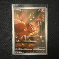 Vulpix 138/132 - Pokemon Mega Evolution Illustration Rare IR Full Art Holo NM - Image 1