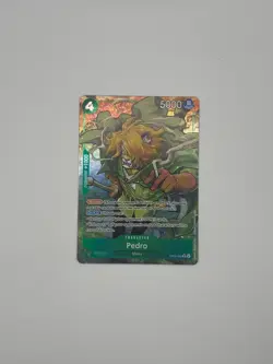 Pedro - OP08-030 Alt Art - Two Legends - One Piece English NM - Image 1