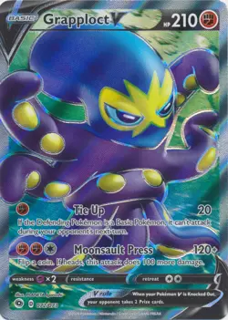 Grapploct V (Full Art) - 072/073 Ultra Rare Champion’s Path NM Pokemon TCG - Image 1