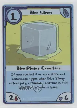 2014 Adventure Time: Card Wars Expansion Sets Blue Slimey - Image 1