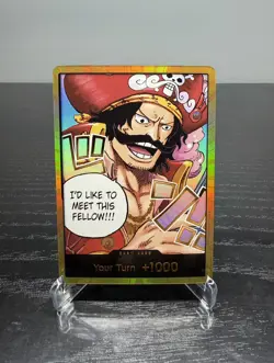 One Piece Gol.D.Roger GOLD DON!! Card (OP-13) English - Image 1