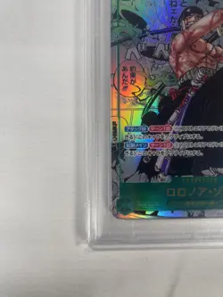 PSA 10 Roronoa Zoro OP06-118 SEC Comic Parallel Manga ONE PIECE Card Giapponese - Image 5