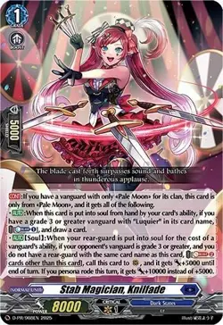 Cardfight Vanguard D Promo Cards: Stab Magician, Knilfade (D-PR/908EN) NM - Image 1