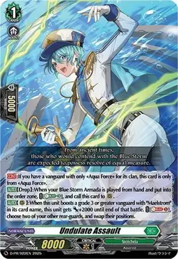 Cardfight Vanguard D Promo Cards: Undulate Assault (D-PR/922EN) NM - Image 1