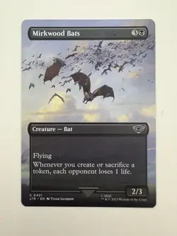 Mirkwood Bats Borderless MTG Magic the Gathering Card NM Near Mint LTR - Image 1