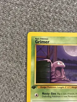 Pokemon TCG Grimer Fossil 1st Edition Common Card 48/62 NM Condition - Image 4