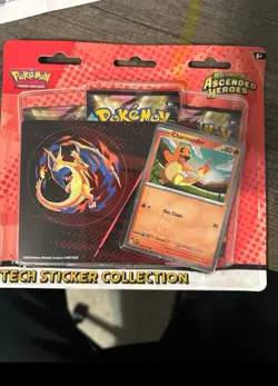 pokemon ascended heroes 3 X booster bundle presale W/ Charmeleon Promo Card - Image 1