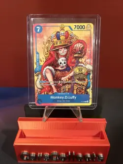 One Piece CCG Monkey D Luffy P-043 Non-Foil Promo Card Store Exclusive English - Image 1