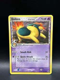 Quilava (Delta Species) 36/101 - Pokemon EX Dragon Frontiers Card - MP - Image 1