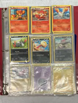 Binder Lot of Pokemon TCG Game Trading Cards 2011-2018 Foils Holos - Image 1