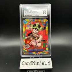 CGC GEM MINT 10 Luffy P-110 Premium Card Collection ONE PIECE DAY 25 Japanese 86 - Image 1
