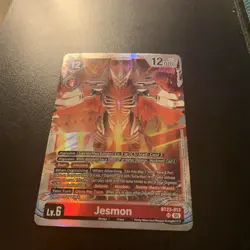 Digimon Card Game Jesmon BT23-013 SR Super Rare BT23 Hackers Slumber - Image 1