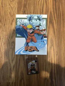 PSA Magazine x Kayou Exclusive NARUTO Uzumaki Sealed PROMO CARD Dec. PR-003 MINT - Image 1