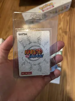 PSA Magazine x Kayou Exclusive NARUTO Uzumaki Sealed PROMO CARD Dec. PR-003 MINT - Image 3