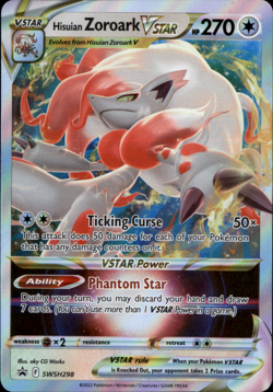 Hisuian Zoroark VSTAR - SWSH298 - SWSH: Sword & Shield Promo Cards - Image 1