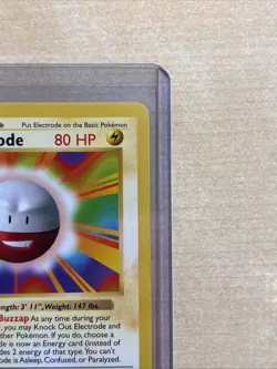 Pokemon TCG Electrode Base Set Shadowless Rare Card 21/102 - Image 3