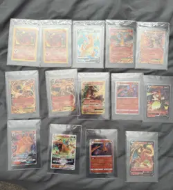 Pokemon Card Charizard And 1st Ed Dark Charmeleon Pokemon Card Lot! - Image 1