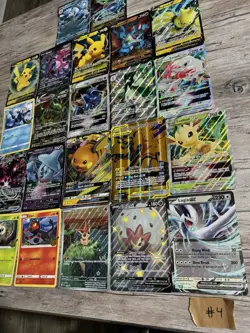 Pokemon *JUMBO* Card Lot Of 22 Oversized Cards Big V Max V Star Gx Ex Leafeon - Image 2
