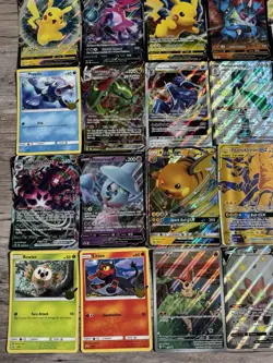 Pokemon *JUMBO* Card Lot Of 22 Oversized Cards Big V Max V Star Gx Ex Leafeon - Image 4