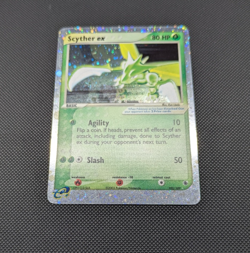 Scyther ex 102/109 EX Ruby & Sapphire Holo Rare Pokemon TCG English Card eReader - Image 2