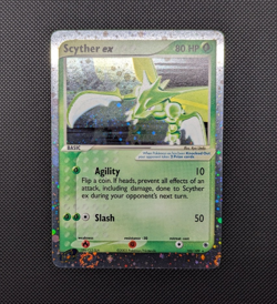 Scyther ex 102/109 EX Ruby & Sapphire Holo Rare Pokemon TCG English Card eReader - Image 5