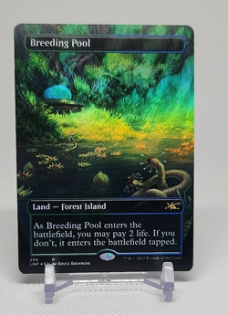 MTG English Breeding Pool Borderless Foil #286 NM Unfinity Magic - Image 1