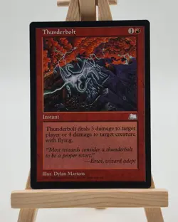 Thunderbolt Weatherlight Magic Karte MTG englisch (Donnerschlag) - Image 1