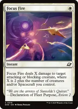 Focus Fire Edge of Eternities C 18 (FOIL) - Image 1