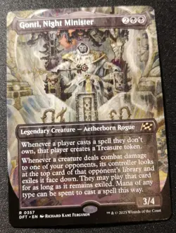 Gonti, Night Minister - Borderless - DFT - MTG - NM - EN - 0357 - Image 1