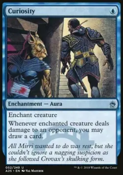 1x CURIOSITY - Jumpstart/M25/Innistrad - MTG - Magic the Gathering - Image 2