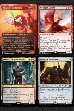 Shadow the Hedgehog Treasures Commander Deck Magic Cards MTG Ready-to-Play EDH - Image 2