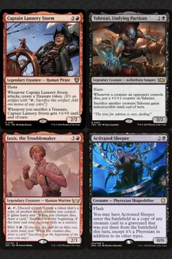 Shadow the Hedgehog Treasures Commander Deck Magic Cards MTG Ready-to-Play EDH - Image 3