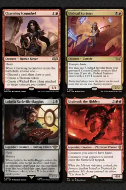 Shadow the Hedgehog Treasures Commander Deck Magic Cards MTG Ready-to-Play EDH - Image 4