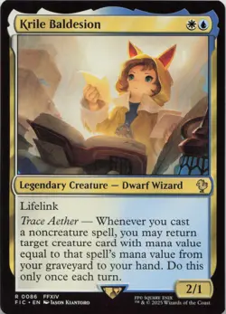 Krile Baldesion R Commander: FINAL FANTASY 86 NM MTG - Image 1