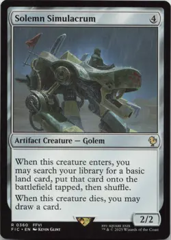 Solemn Simulacrum R Commander: FINAL FANTASY 360 NM MTG - Image 1