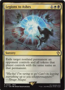 Legions to Ashes R Commander: FINAL FANTASY 326 NM MTG - Image 1