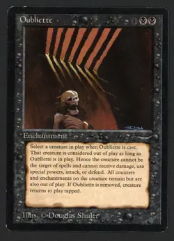 ***Oubliette Dark*** MTG Arabian Nights Magic Kid Icarus - Image 1