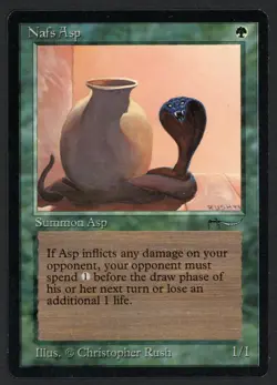 ***Naf's Asp Light*** MTG Arabian Nights Magic Kid Icarus - Image 1