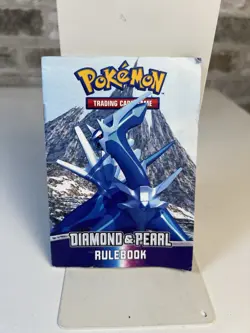 Pokemon TCG Rulebook Diamond And Pearl Cardlist 2007 Palkia Dialga - Image 1