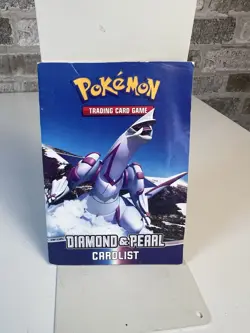 Pokemon TCG Rulebook Diamond And Pearl Cardlist 2007 Palkia Dialga - Image 2