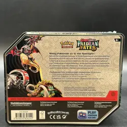 Pokemon TCG Scarlet & Violet Paldean Fates Iron Treads EX Tin Sealed - Image 2