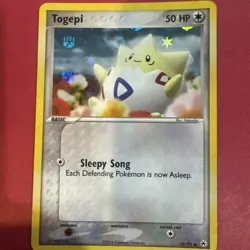 Pokemon TCG Togepi 78/101 Hidden Legends Reverse Holo NM. - Image 1