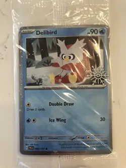 Delibird 46/193 (Holiday Calendar) Stamped Sealed | Pokemon Paldea Evolved - Image 1