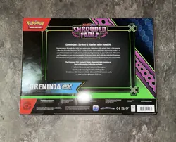 Pokemon TCG Greninja EX Shrouded Fable Collection Box, Sealed - Image 4