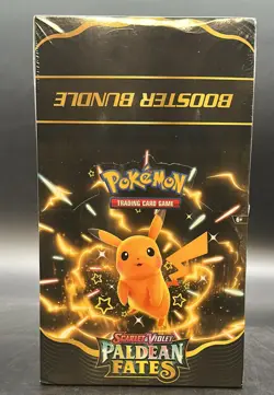 Pokemon TCG Scarlet & Violet Paldean Fates Booster Bundle Display Box Sealed - Image 1